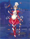 Tenue Candy Lady