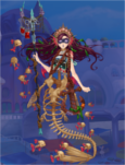 Tenue Skel Mermaid